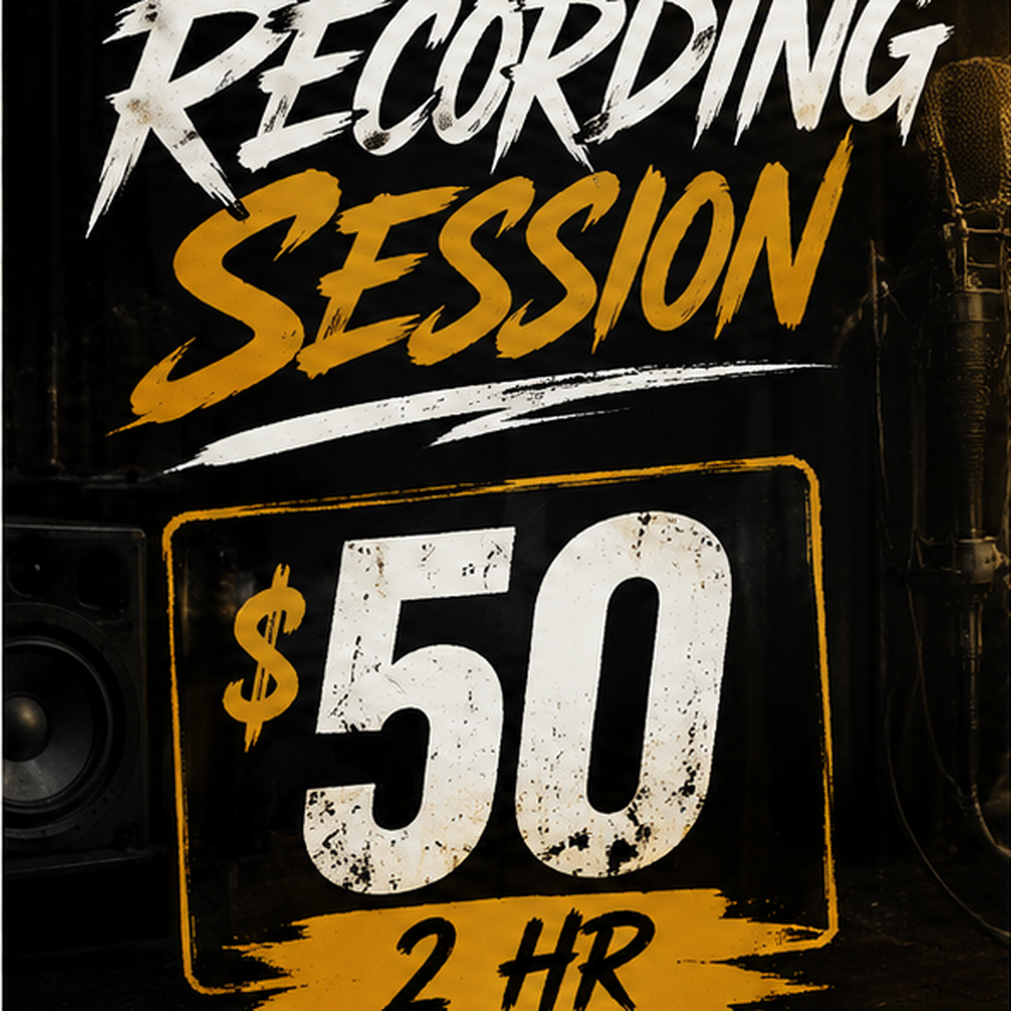 Playtime Studios $50 two-hour recording session