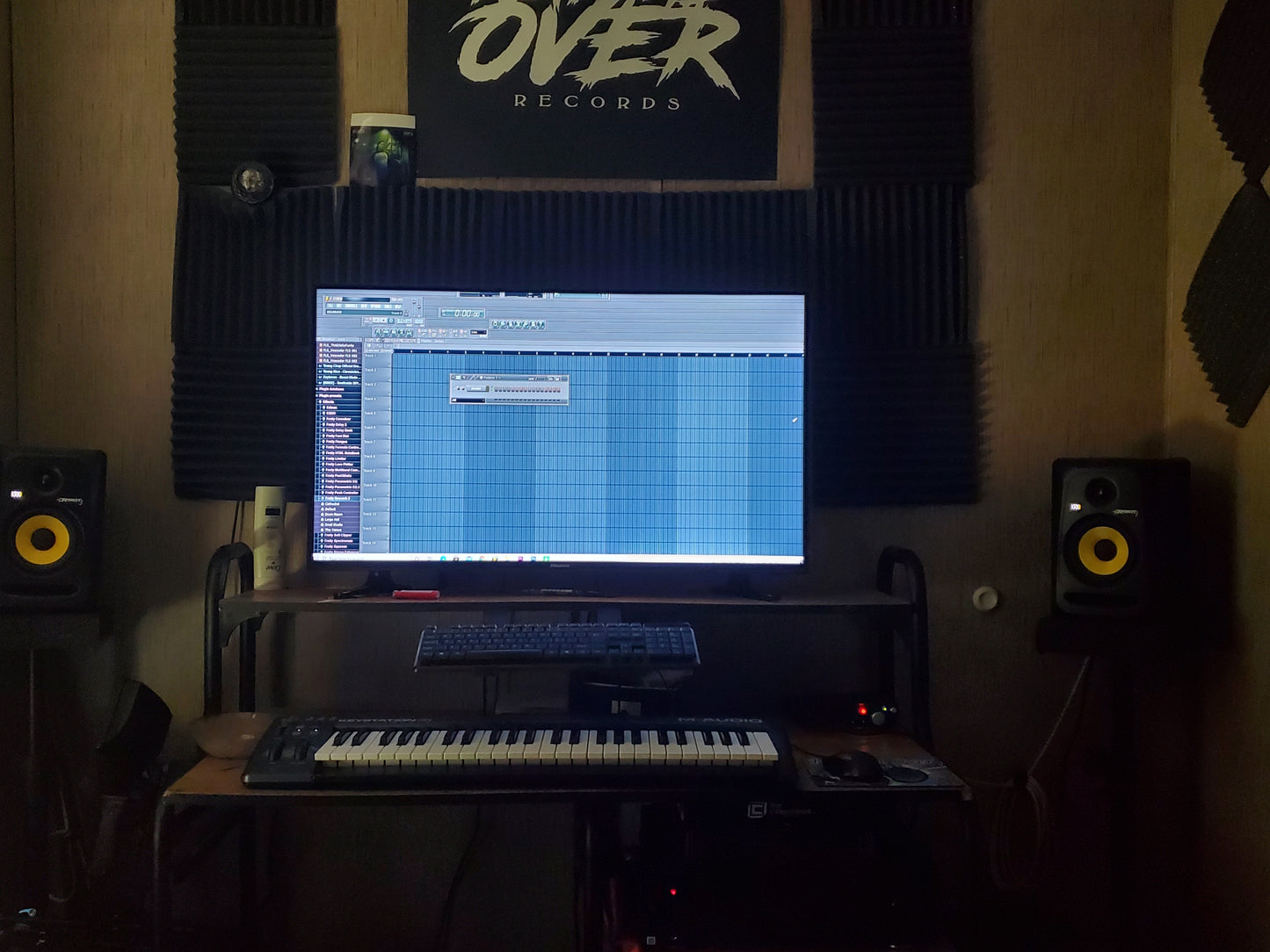 Playtime Studios recording session in a music studio