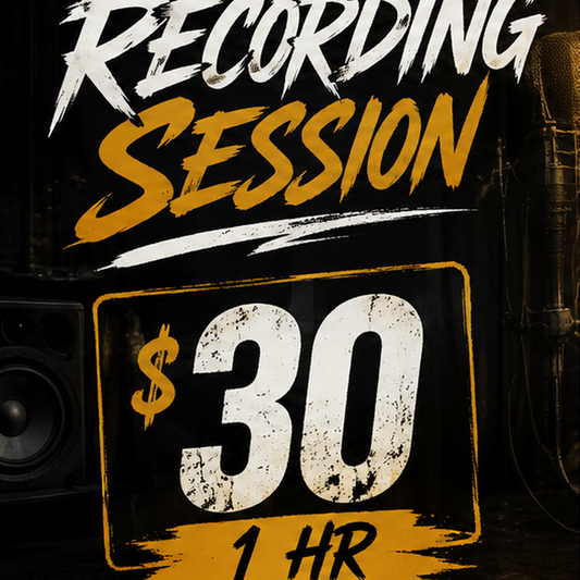 Playtime Studios $30 one-hour recording session