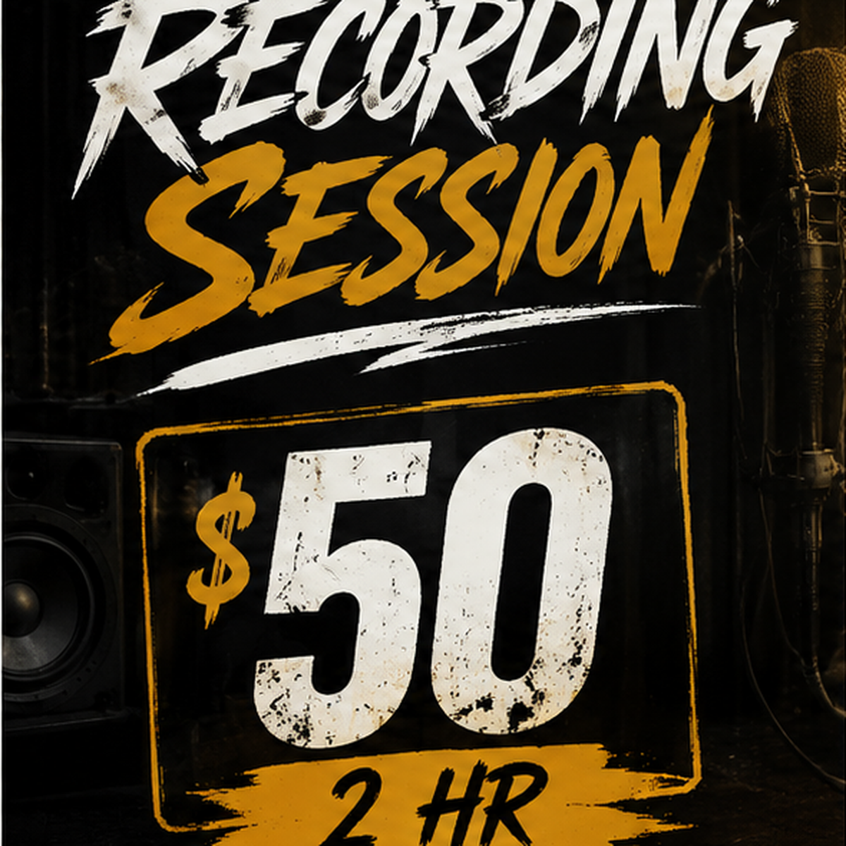 Playtime Studios $50 two-hour recording session